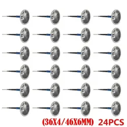 4 mm - 6 mm - repair patches for tubeless car tires - set - 24 piecesWiel onderdelen