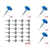 4 mm - 6 mm - repair patches for tubeless car tires - set - 24 piecesWiel onderdelen