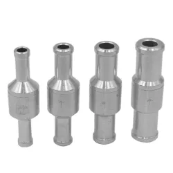 6mm / 8mm / 10mm / 12mm - aluminium alloy - one-way - fuel non-return check valveReplacement parts