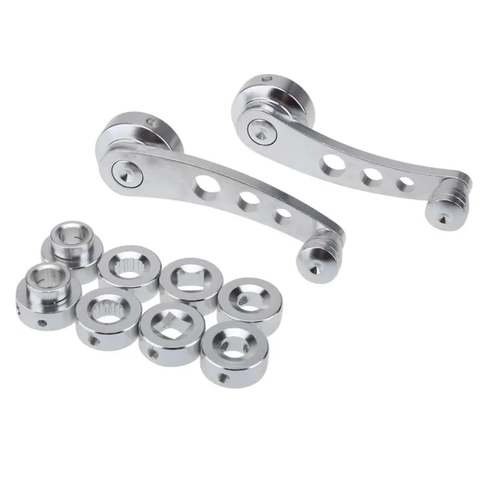 Universal - car window riser - aluminum alloy crank - 2 piecesStyling parts