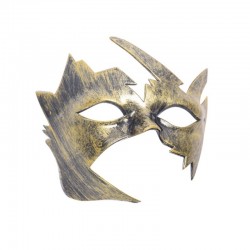 Antique silver & gold - Venetian face mask - plasticMaskers