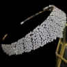 ASNORA Classic CZ Cubic Zirconia Bridal Wedding Headdress Crown Headband Womens Party Jewelry AccesHaarspelden