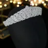 ASNORA Classic CZ Cubic Zirconia Bridal Wedding Headdress Crown Headband Womens Party Jewelry AccesHaarspelden