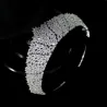 ASNORA Classic CZ Cubic Zirconia Bridal Wedding Headdress Crown Headband Womens Party Jewelry AccesHaarspelden