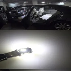 T10 5SMD 5050 W5W Xenon LED bulb 10 pcsT10
