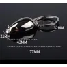Mouse Key Chain - High Quality Metal Keychain Drop Ring Keyring Key Chain for men and women Gift jewSleutelhangers