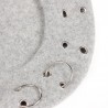 17th-century beret - cap with silver ringsHats & Caps