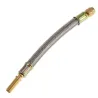 New Arrival 1pc 150mm Stainless Steel Braided Flexible Hose Car Wheels Tyre Valve Stems Extensions TWiel onderdelen