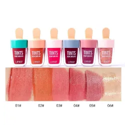 liphop Korean style liquid Matte Lip gloss Moisturizer lasting waterproof lips makeup flash color LiLippenstiften