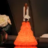 3D Space shuttle - raketvormige nachtlamp - 3 soorten - 21cm & 28cmDecoratie