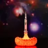 3D Space shuttle - rocket-shaped night lamp - 3 types - 21cm & 28cmDecoration