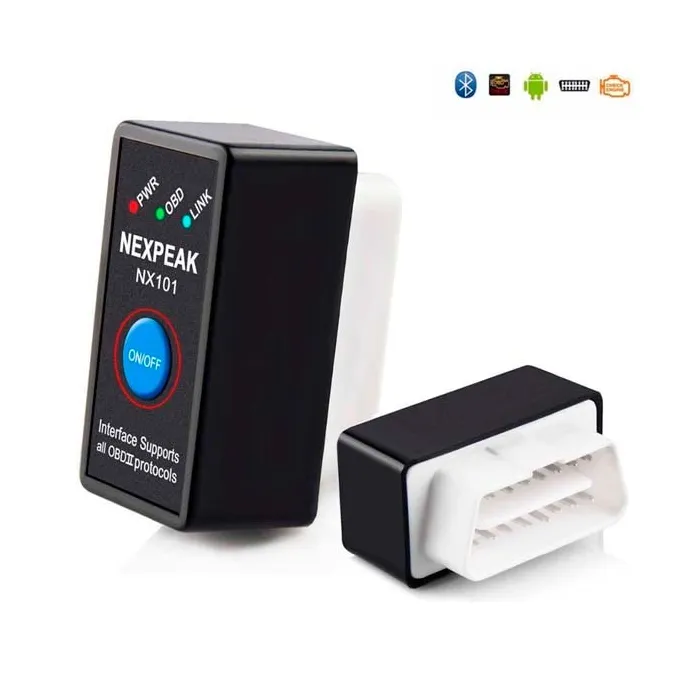 Super Mini Elm327 Bluetooth OBD2 V15 Elm 327 V 15 OBD 2 Car Diagnostic-Tool Scanner Elm-327 OBDIIDiagnose