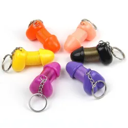 suti 2017 new coming Key Rings Male Genitalia Key Chain Sexy Keyring Creative Jewelry Keychains goodSleutelhangers