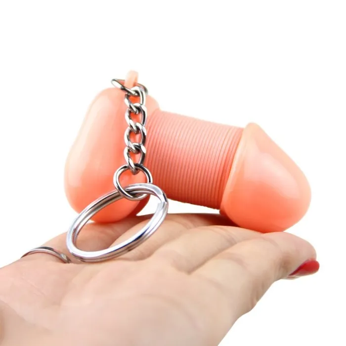 suti 2017 new coming Key Rings Male Genitalia Key Chain Sexy Keyring Creative Jewelry Keychains goodSleutelhangers