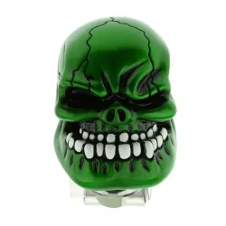 Green skull head - steering wheel ballGear shift knobs