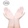 Disposable - anti static - powder-free - oil-proof - transparent PVC protective glovesMondmaskers