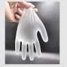 Disposable - anti static - powder-free - oil-proof - transparent PVC protective glovesMouth masks