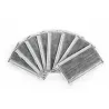 Nano-filter met actieve koolstof - 4-laags mond/ gezichtsmasker - antibacterieel - grijsMondmaskers