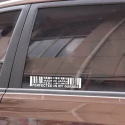 15.2 * 3cm - Made In Japan Perfected In My Garage - car stickerStickers