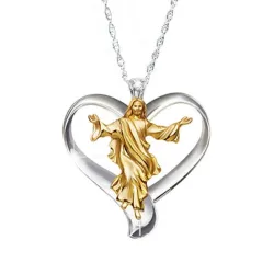 Jesus Heart NecklaceKettingen