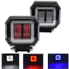 20W - 12V - 6000K - DRL - LED light bar with HELO - reflector - for motorcycle - SUV - truck - ATV - tractorLED light bar