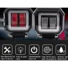 20W - 12V - 6000K - DRL - LED light bar with HELO - reflector - for motorcycle - SUV - truck - ATV - tractorLED light bar