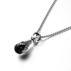 Vintage Dragon Teeth Necklace - Stainless SteelKettingen
