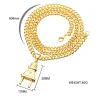 Electrical Plug Shape Pendant Necklace - Gold/SilverKettingen