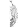 Vintage leaf - gold & silver hairpin - hair clipHair clips