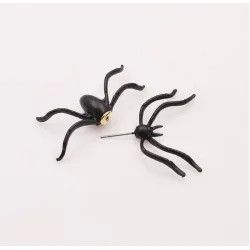 Spider Black EarringsOorbellen