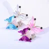 Crystal Butterfly BroochBroches