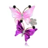 Crystal Butterfly BroochBroches