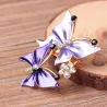 Double Butterfly BroochesBroches