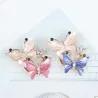 Double Butterfly Flower BroochesBroches