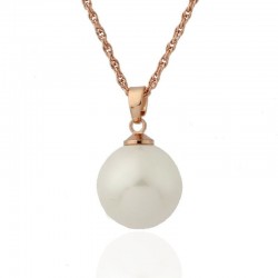 Pearls Necklaces - 585 Rose GoldHalskettingen