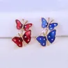 Spring Double Butterfly BroochesBroches