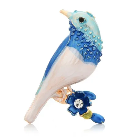 Enamel Bird BroochesBroches