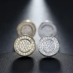 Round Earring - Gold/SilverOorbellen