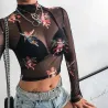 Baby Angels Long Sleeve - Ladies - TransparentBlouses & overhemden