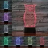3D uil - LED nachtlampje - USB - touch control / afstandsbedieningVerlichting