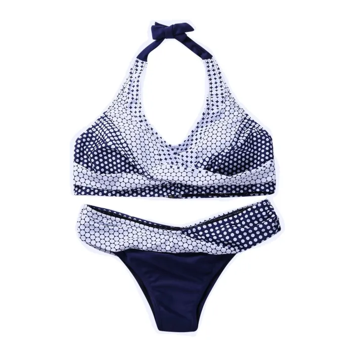 Badpak met stippen - bikinisetBadkleding