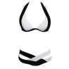 Zwart-wit badpak - bikinisetBadkleding