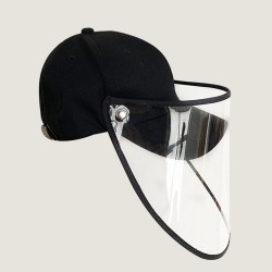 Anti flu protective cap - baseball cap - blackPetten & Hoeden