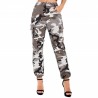 Camouflagebroek met hoge taille - camouflageBroeken