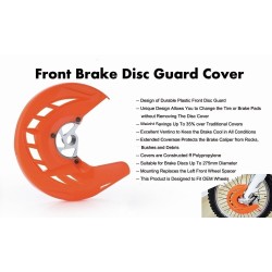 Front Brake Disc GuardBeschermende uitrusting