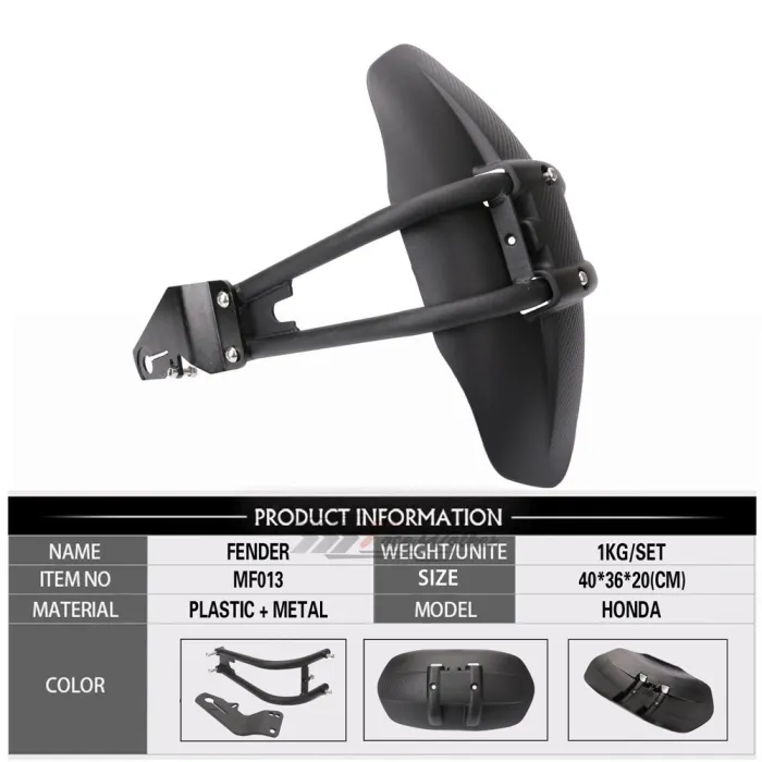 Motorcycle fender - honda - NC700/NC750D/CB1300/CB400Instrumenten