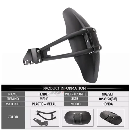 Motorcycle fender - honda - NC700/NC750D/CB1300/CB400Instrumenten