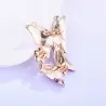 Crystal Butterfly BroochBroches