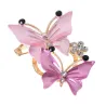 Double Butterfly BroochesBroches