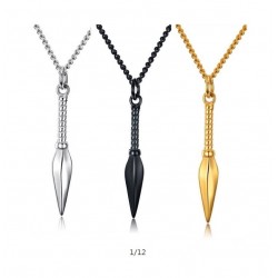 Spear pendant - necklace - 3 coloursNecklaces